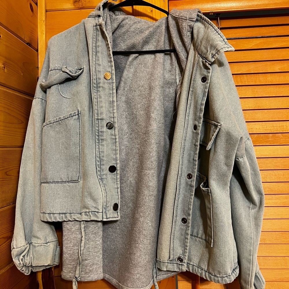 Layered Jean Jacket